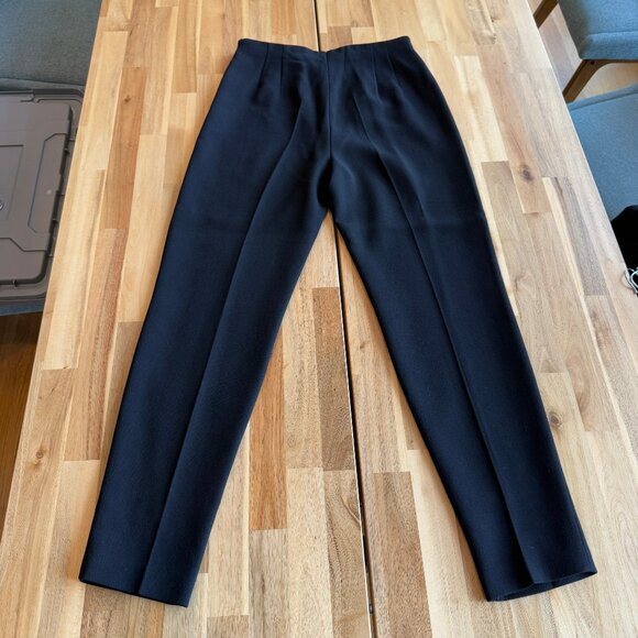 Vintage Escada by Margaretha Ley Wool Trousers EU 42 (US 10) - Picture 1 of 7